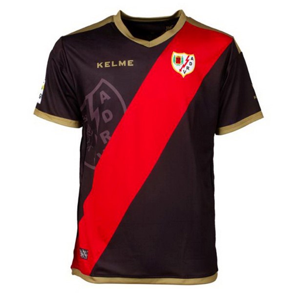 Camiseta Rayo Vallecano de Madrid Replica Segunda Ropa 2018/19 Negro